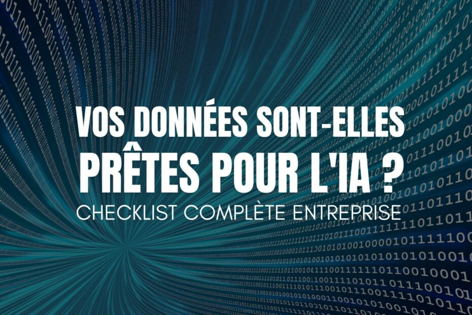 vos donnees sont elles pretes pour ia